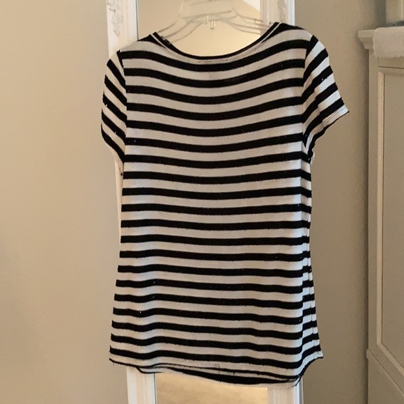 Inc short sleeve sequin tee - Picture 2 of 6